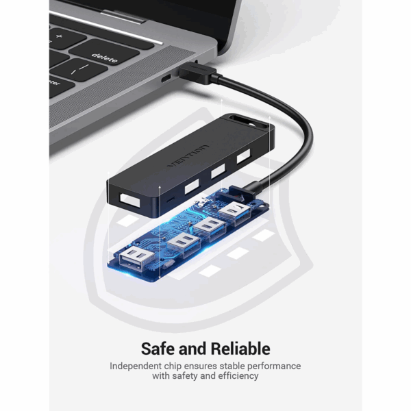 Vention 5-in-1 USB 3.0 Hub - CHLBD - Image 3