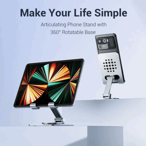 Vention Desk Phone Stand Black - KSDH0 - Image 4