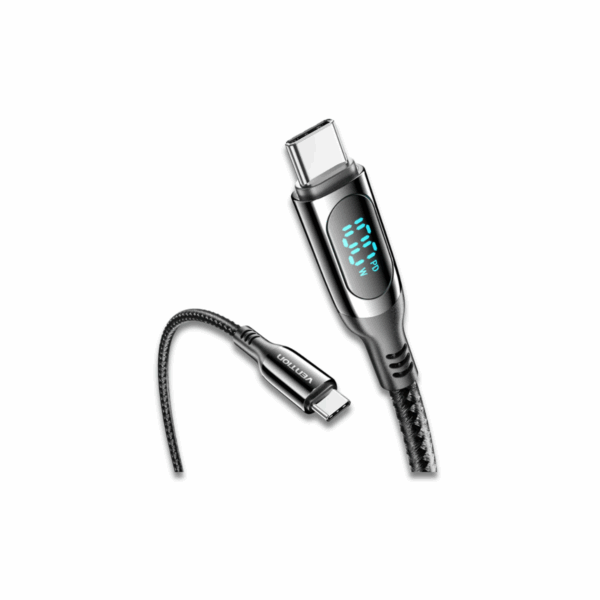 Vention USB 2.0 Type-C Cable with LED Display - TAYBAV - Image 3