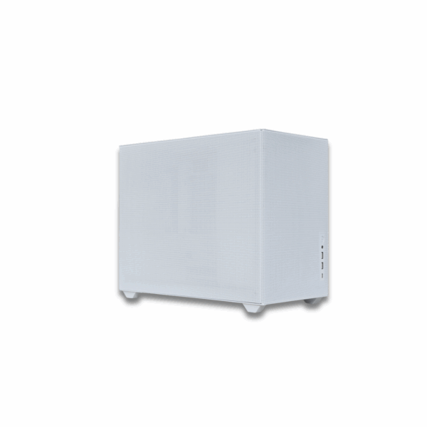 Tecware Fusion 2 Hybrid SFF Case White w/ 1x 120mm Non-ARGB Fans - Image 2