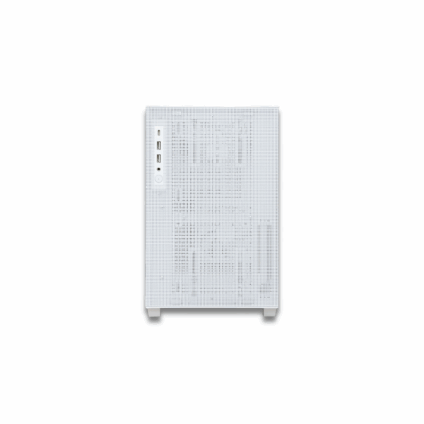 Tecware Fusion 2 Hybrid SFF Case White w/ 1x 120mm Non-ARGB Fans - Image 4