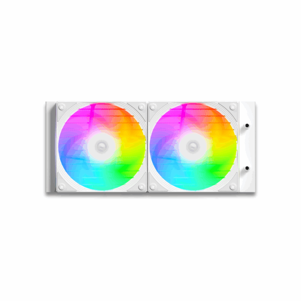 ID-Cooling FX240 INF ARGB 240mm AIO Cooler White - Image 3