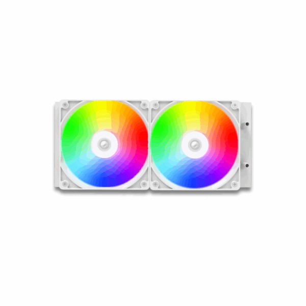 ID-Cooling FX240 ARGB 240mm AIO Cooler White - Image 3