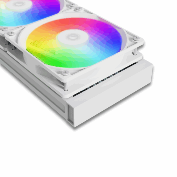 ID-Cooling FX240 ARGB 240mm AIO Cooler White - Image 4