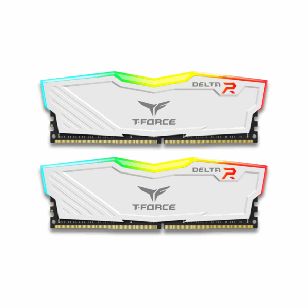 Team Group T-Force Delta RGB 16GB 2x8GB DDR4 3600MHz White - Image 4