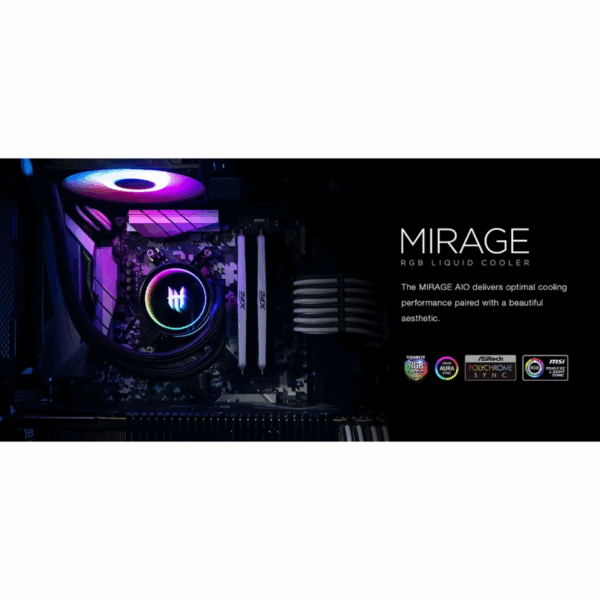 Tecware Mirage 360 AIO Cooler White - Image 4