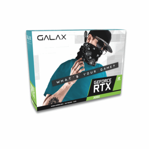 Galax Geforce RTX 3060 1-Click OC 12GB Black - Image 4