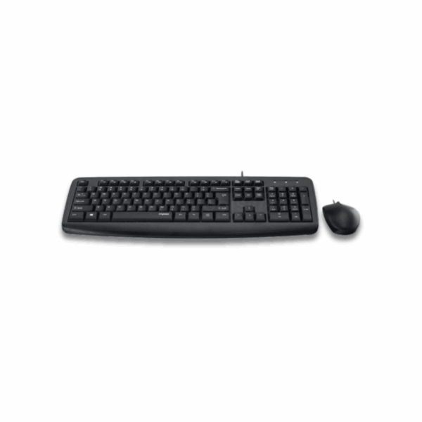Rapoo NX1600 Wired Keyboard and Mouse Combo Black - Image 3