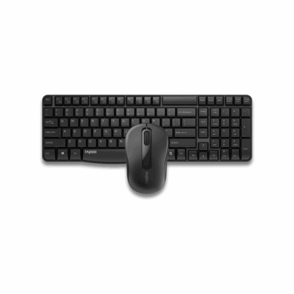 Rapoo X1800S Wireless Keyboard and Mouse Combo Black - Image 3