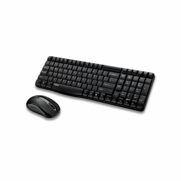 Rapoo X1800S Wireless Keyboard and Mouse Combo Black - Image 4