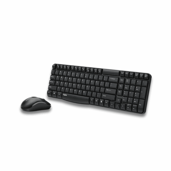 Rapoo X1800S Wireless Keyboard and Mouse Combo Black - Image 2