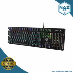 Aula Mountain S2022 Mechanical Keyboard Black w/ Blue Switches
