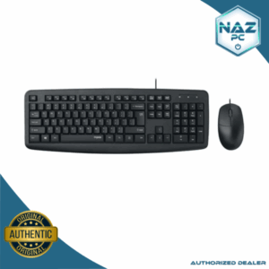 Rapoo NX1600 Wired Keyboard and Mouse Combo Black