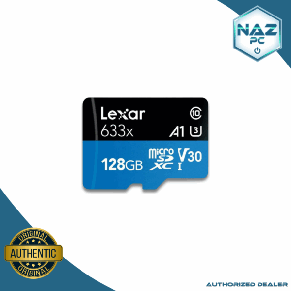 Lexar 633X Micro SD Card 128GB