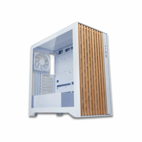 Tecware Timber White ATX Case w/ 4X 120mm Non-ARGB Fans - Image 2
