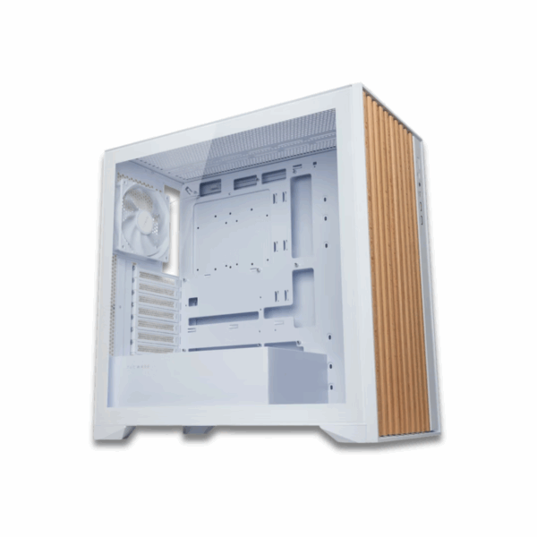 Tecware Timber White ATX Case w/ 4X 120mm Non-ARGB Fans - Image 3