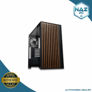 Tecware Timber Black ATX Case w/ 4X 120mm Non-ARGB Fans
