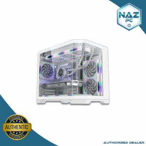 Coolman Spectra Dual Chamber MATX Case White